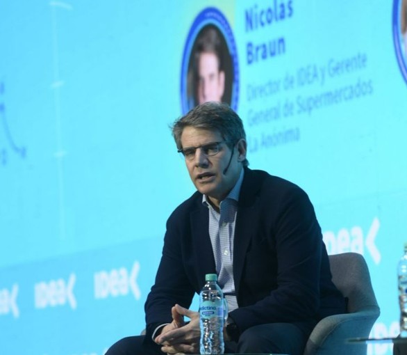 Nicolás Braun, de La Anónima, en el Coloquio de IDEA: “Tres de cada cuatro kilos de carne se venden en negro”