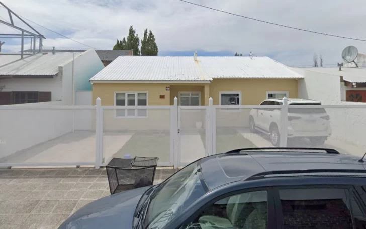  El domicilio de Perito Moreno donde ocurrió el asalto.