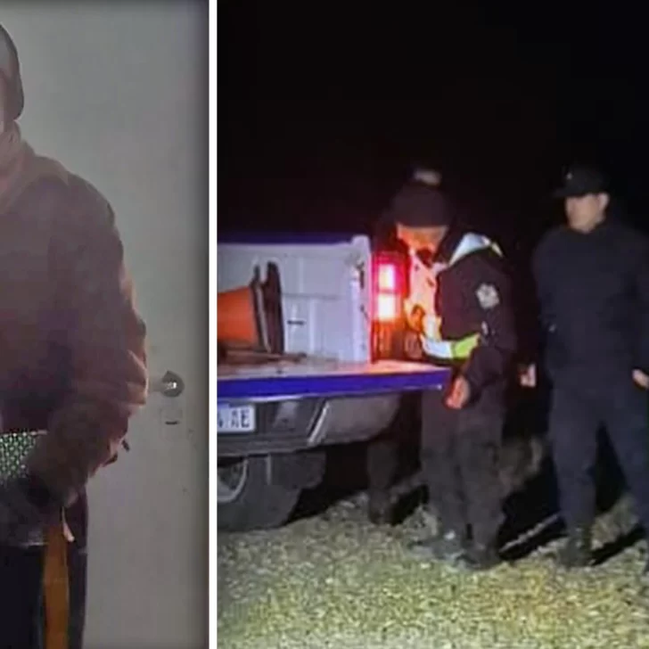 Un peregrino correntino fue asistido por la Policía Caminera en La Esperanza y continúa su travesía hacia Bariloche