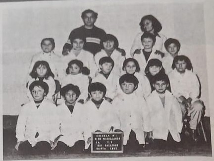  En 1981 con el 1° 'A' de la Escuela N° 1 