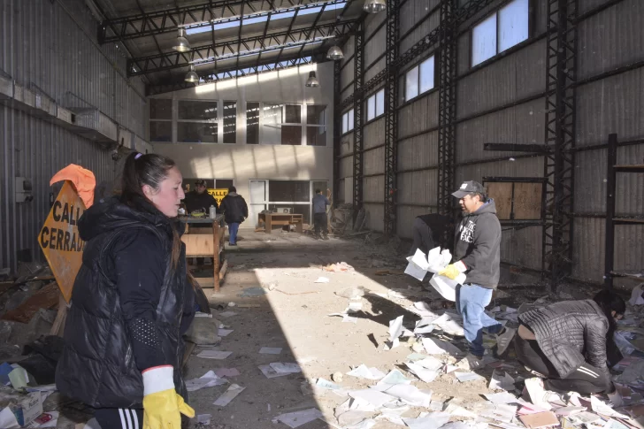  Jornada intensiva de clasificación, separación y limpieza en el predio.