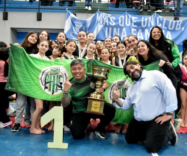 Boxing Club gritó campeón en la 9ª Copa Gimnástica Sur con 203,75 puntos