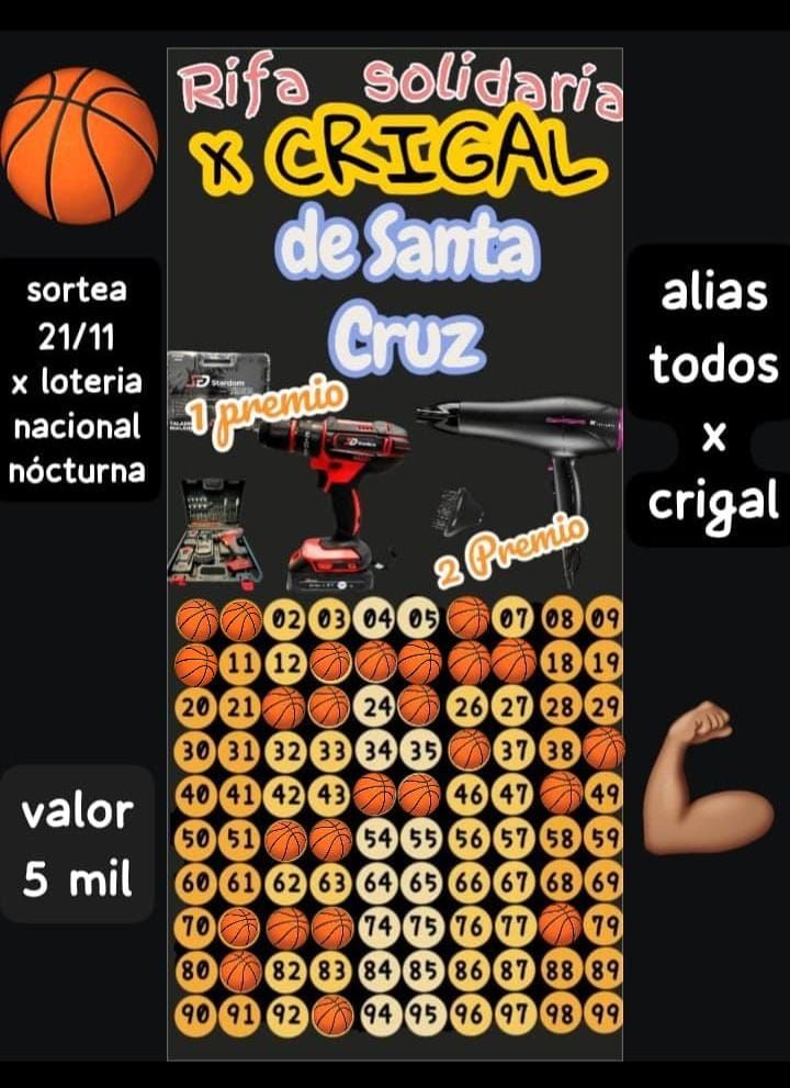 CRIGAL busca fondos para la definición del Final Four: rifa $5.000