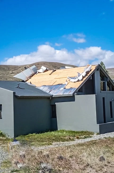  El estado en el que había quedado el edificio. FOTO: POLICÍA SANTA CRUZ
