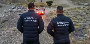 Hallaron a la persona buscada en la Costanera de Río Gallegos tras un intenso operativo de Bomberos y Policía