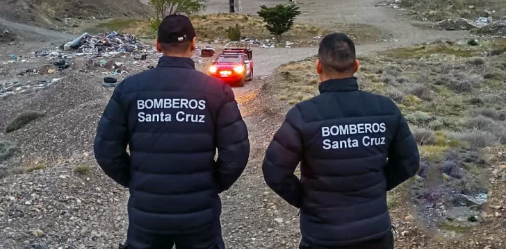 Hallaron a la persona buscada en la Costanera de Río Gallegos tras un intenso operativo de Bomberos y Policía