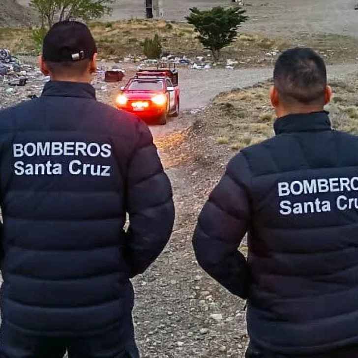 Hallaron a la persona buscada en la Costanera de Río Gallegos tras un intenso operativo de Bomberos y Policía