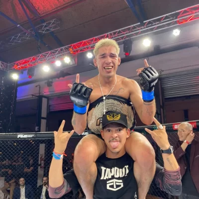Héctor “La Araña” Almonacid, campeón latinoamericano: el santacruceño que volvió a emocionar al mundo de las MMA