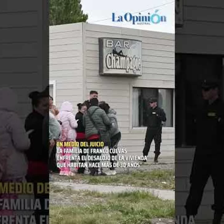 Desalojo a la madre de Franco Cuevas