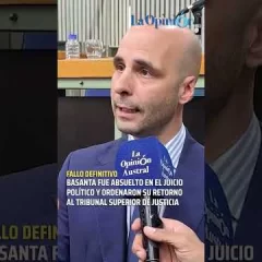 Basanta fue absuelto en el Juicio Político y volverá a sus funciones como vocal del TSJ