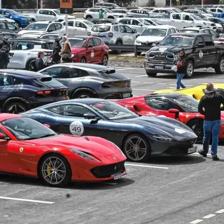 Las Ferraris pasarán por las rutas de Santa Cruz “custodiadas y encapsuladas” por la policía