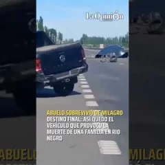 Tragedia en la Ruta 22: Cuatro muertos en un choque que conmocionó a Río Negro