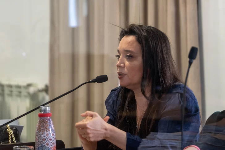  La fiscal dando su alegato. FOTO: LEANDRO FRANCO/ LA OPINIÓN AUSTRAL