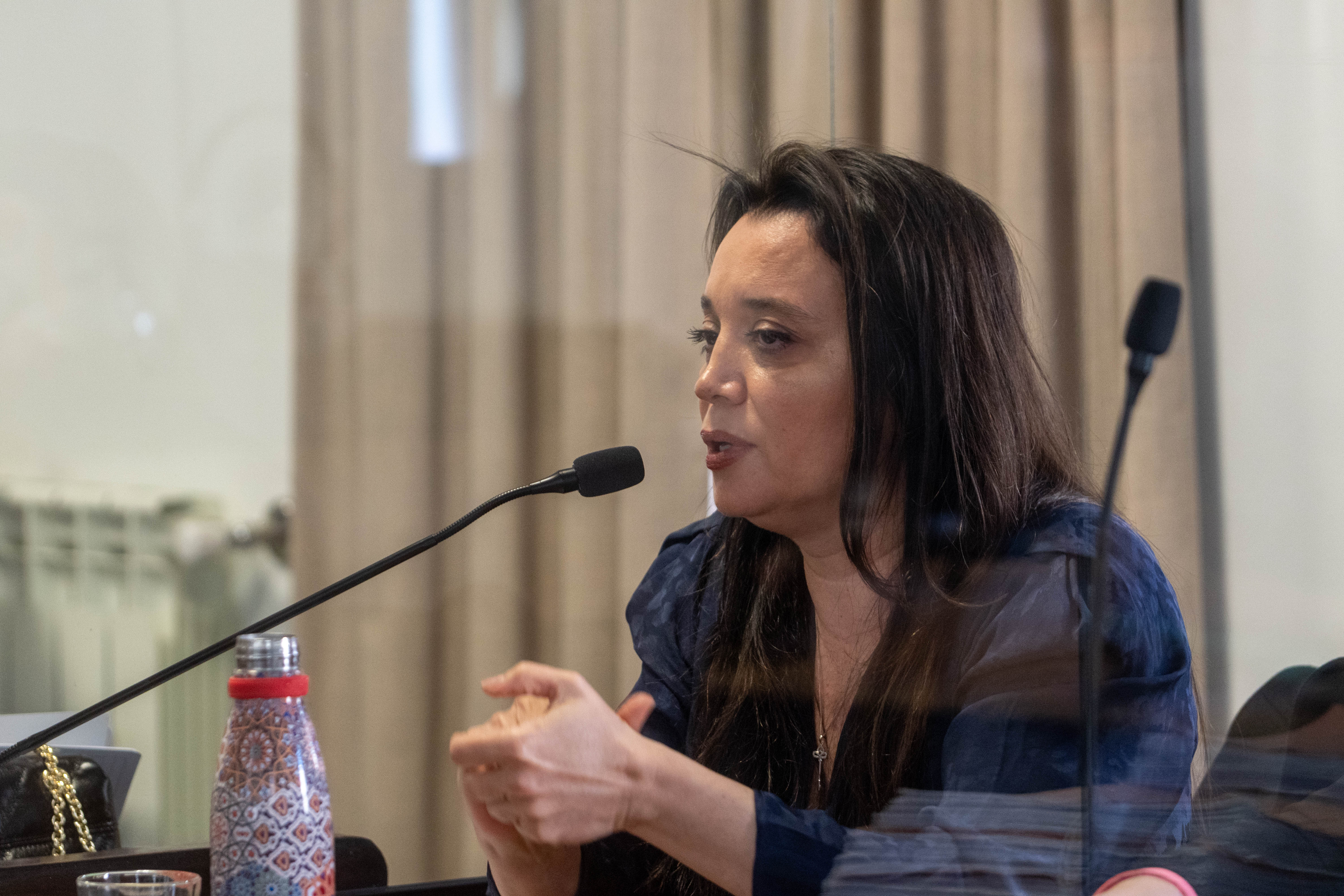  La fiscal dando su alegato. FOTO: LEANDRO FRANCO/ LA OPINIÓN AUSTRAL