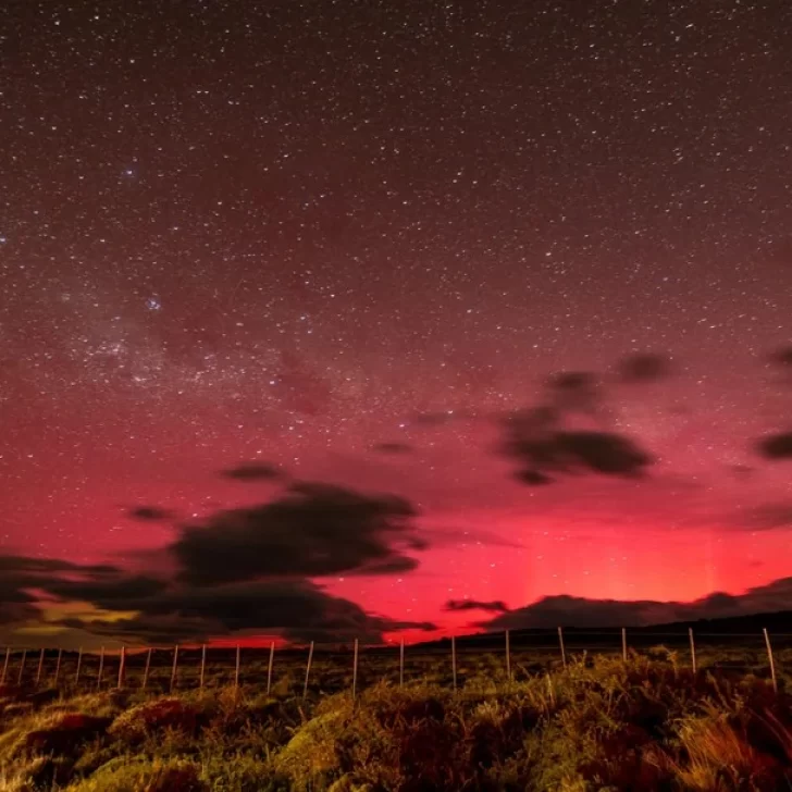 Auroras australes se hicieron presentes en Santa Cruz Auroras australes se hicieron presentes en Santa Cruz