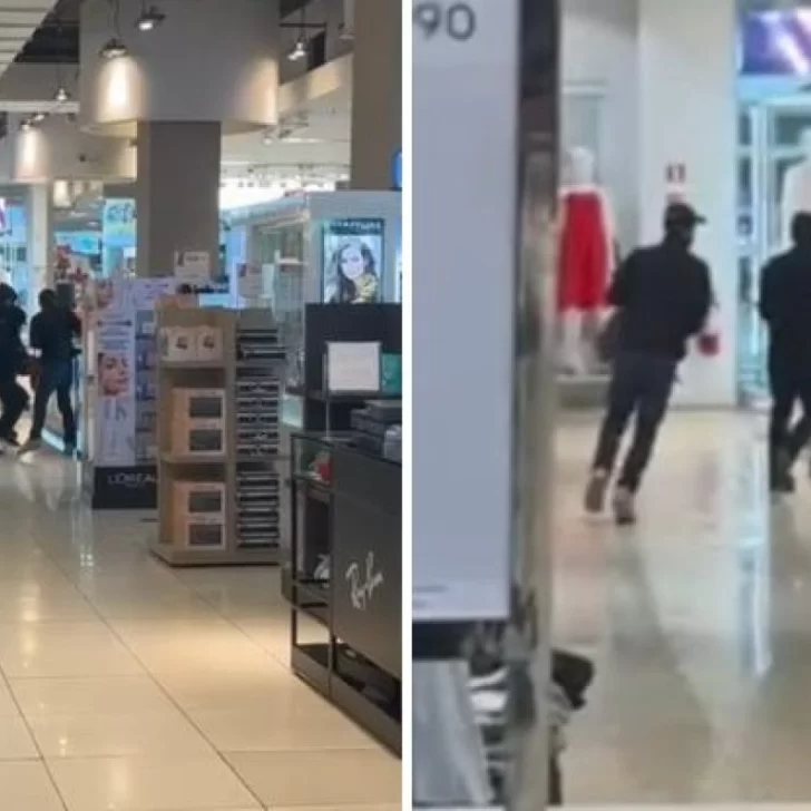 Pánico en Mall Arauco Maipú: delincuentes realizan violento asalto a disparos en una tienda Pánico en Mall Arauco Maipú: delincuentes realizan violento asalto a disparos en una tienda