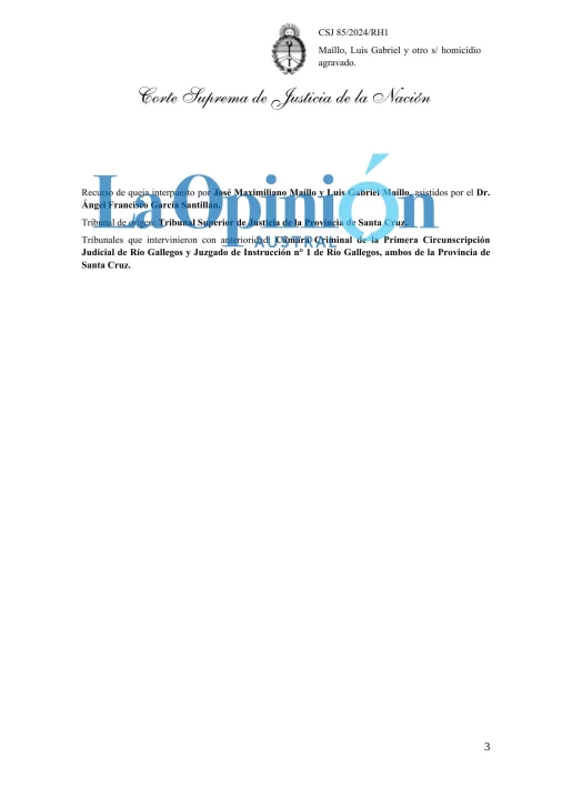 La Corte Suprema dejó firme la condena a prisión perpetua para los hijastros de Vicente Maillo