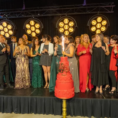 Canal 10 de Mar del Plata festejó los 60 años con una espectacular fiesta