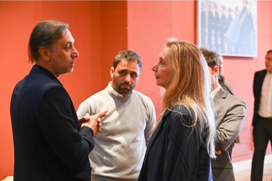  Sergio “Tronco” Figliuolo, Ariel Ferrentino y Karina Milei.