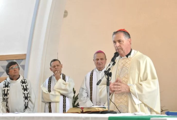  Se llevaron adelante distintas actividades en la Casa Salesiana de Junín de los Andes, acompañados por el cardenal Ángel Fernández Artime. (FOTO: AICA).