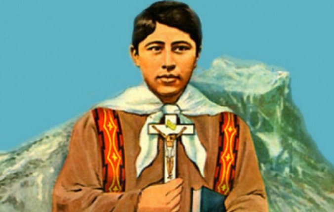  Ceferino Namuncurá fue un joven mapuche argentino de origen noble (hijo de Manuel Namuncurá) que adoptó la espiritualidad salesiana.