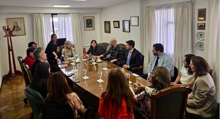 Fernando Basanta reapareció en el Tribunal Superior de Justicia tras ser absuelto en el juicio político. Fue el lunes 16 cuando se analizaron las guardias mínimas por el temporal de viento.