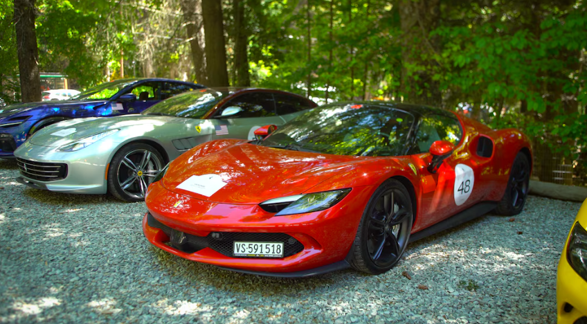  Comenzó la Ferrari Cavalcade Adventure 2025, la exclusiva caravana de autos de lujos que recorre el país.