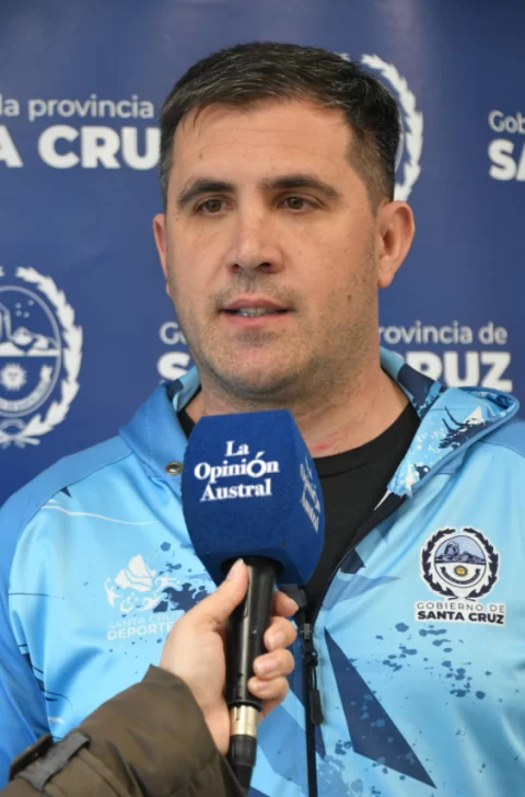  Ezequiel Artieda, secretario de deportes de Santa Cruz.