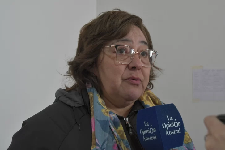  Graciela Riquelme, mamá de Facundo Díaz. FOTO: JUAN PALACIOS / LA OPINIÓN AUSTRAL.