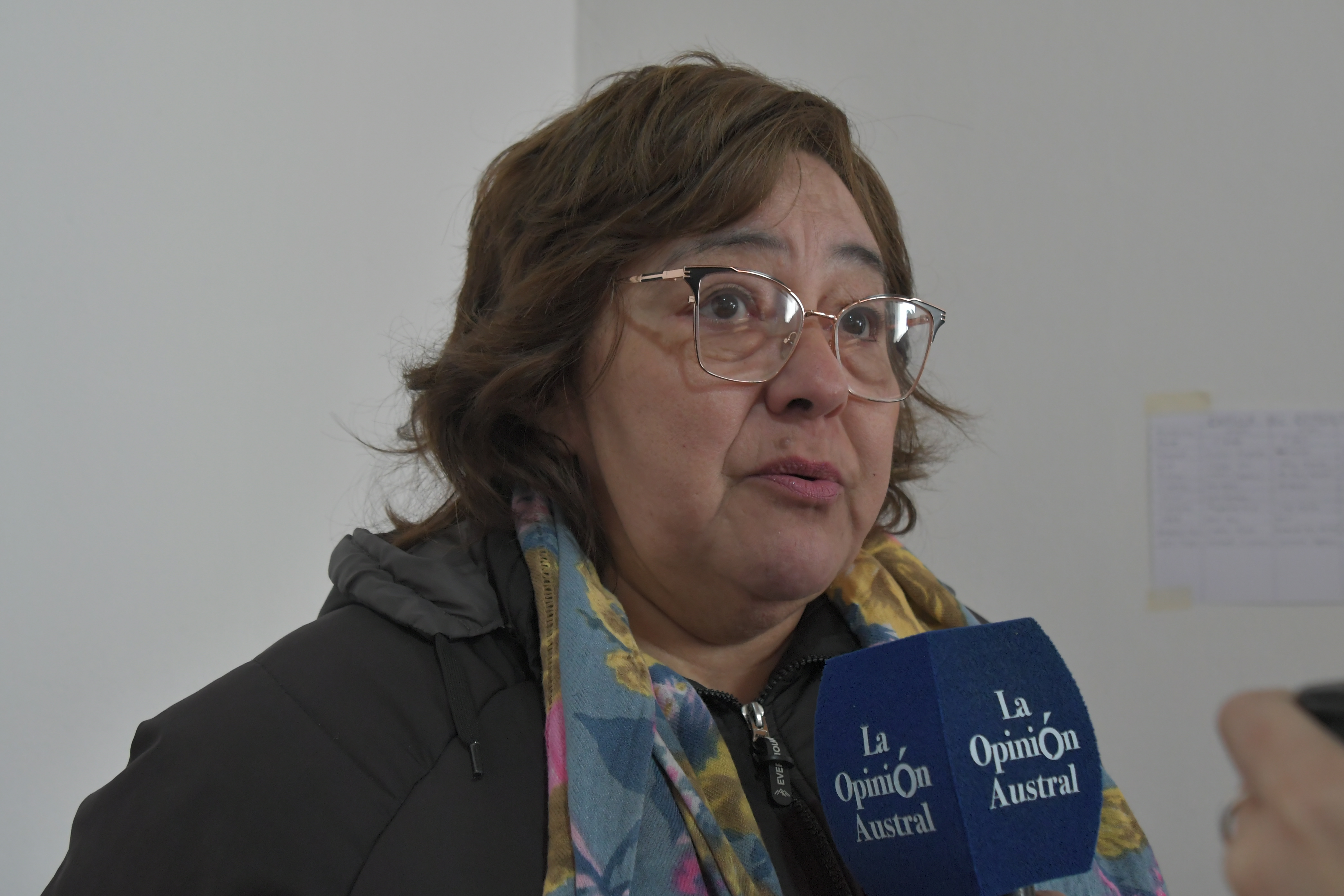  Graciela Riquelme, mamá de Facundo Díaz. FOTO: JUAN PALACIOS / LA OPINIÓN AUSTRAL.