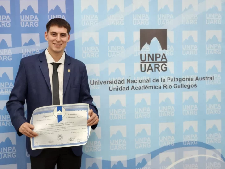 La historia del ingeniero químico de la UNPA, Enzo Trujillo: “Si no fuera por la universidad pública, hoy no podría tener un título”