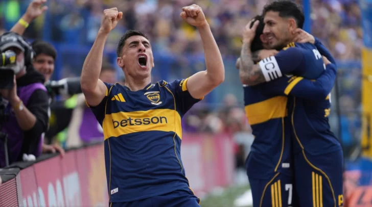 Boca venció a River en el Superclásico y clasificó para la Copa Libertadores 2026