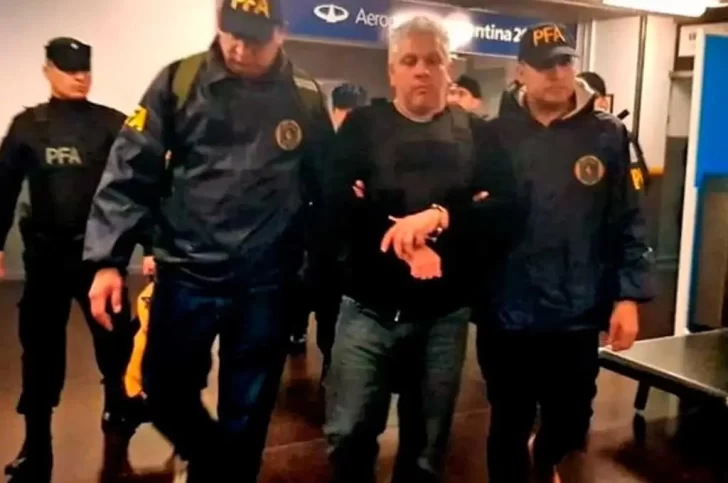  Gutiérrez, cuando fue apresado en la causa de los cuadernos.