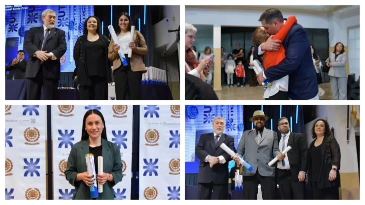 124 profesionales recibieron sus títulos en la UTN-FRSC: “Esto es desarrollo y crecimiento”