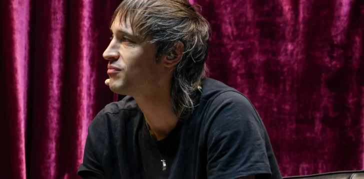  Divididos realizó la escucha de su nuevo disco en el Movistar Arena. Foto: Antonio Becerra/Clarín.