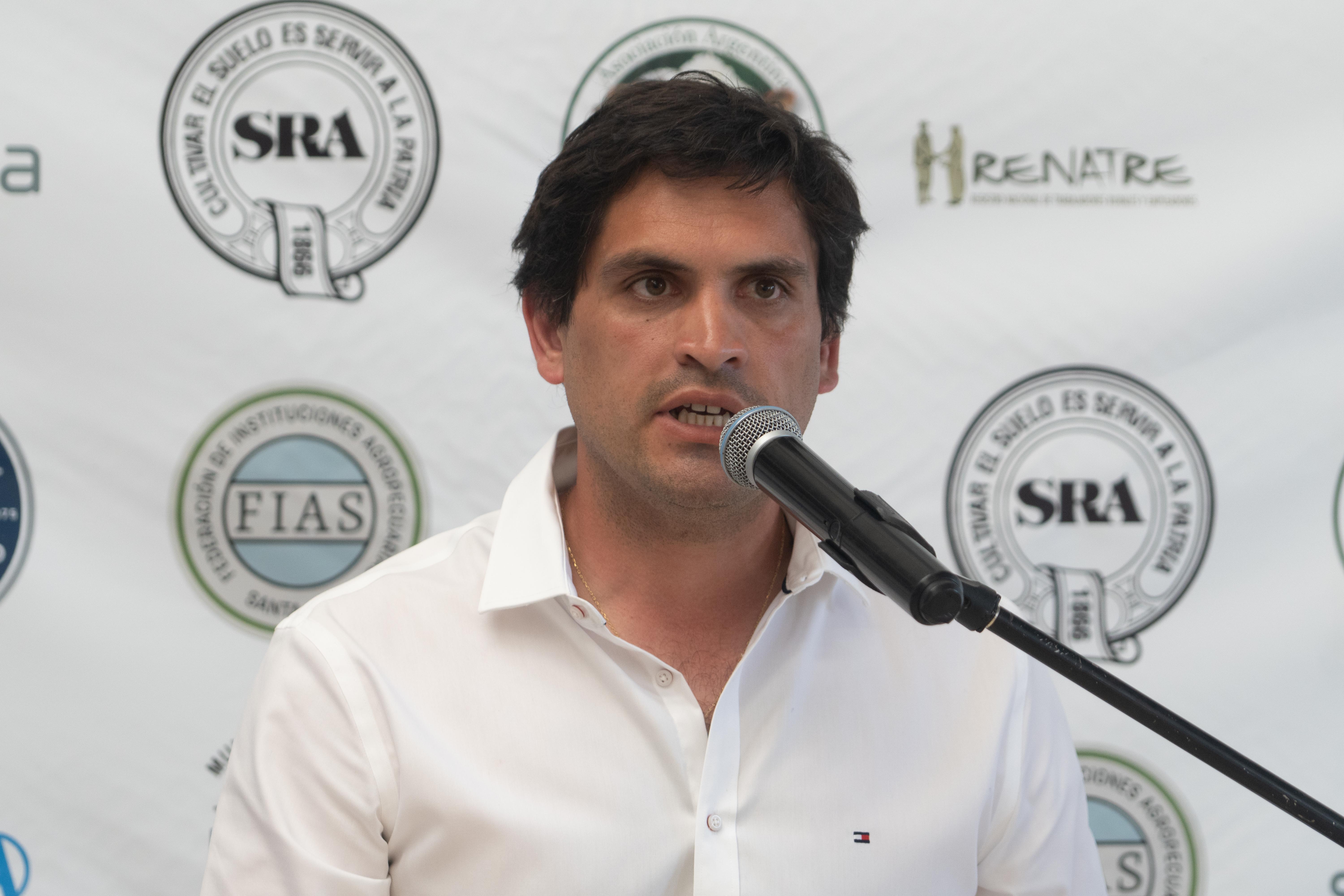  Hugo Garay, presidente del Consejo Agrario Provincial (CAP) de Santa Cruz. Foto: Leandro Franco/La Opinión Austral