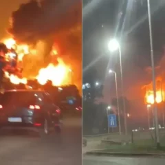 Impactante explosión en el Polo Industrial de Ezeiza: “Muy confuso”