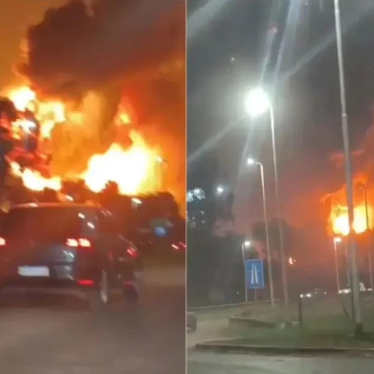 Impactante explosión en el Polo Industrial de Ezeiza: “Muy confuso” Impactante explosión en el Polo Industrial de Ezeiza: “Muy confuso”