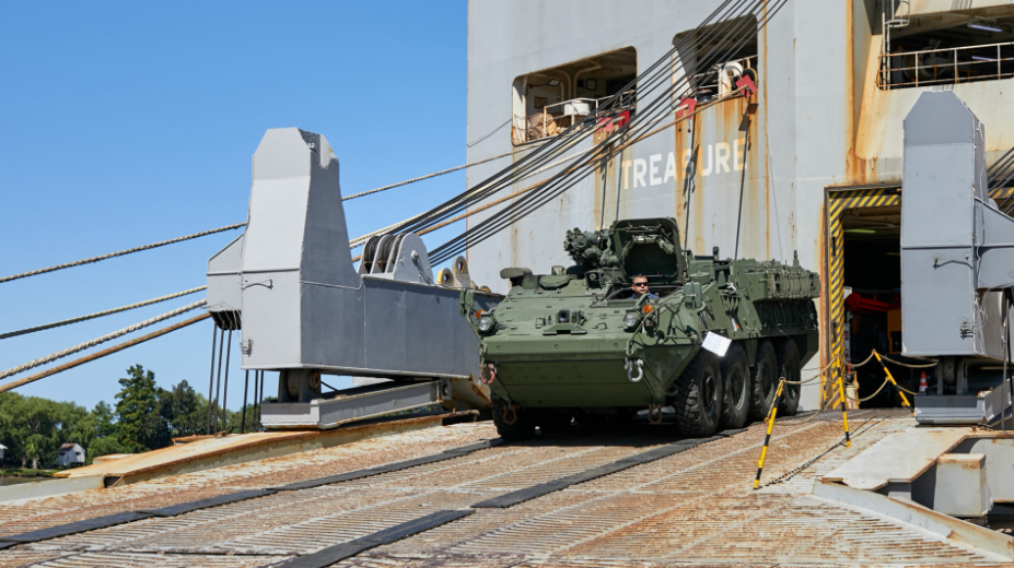 Llegaron a la Argentina los primeros blindados Stryker 8&#215;8: fueron adquiridos en Estados Unidos para modernizar el Ejército