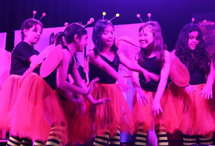 Alumnos de primaria brillan en Río Gallegos con su versión de Mary Poppins