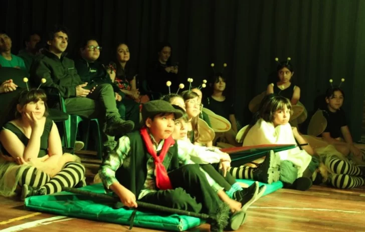 Alumnos de primaria brillan en Río Gallegos con su versión de Mary Poppins