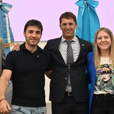 Nacho Torres puso en funciones a Juan Manuel Pavón y Jennifer Contardi en el Gabinete del Chubut