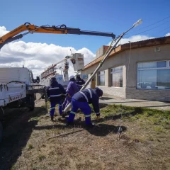 Río Gallegos: La Opinión Austral te muestra cómo trabajó el COE con ráfagas superiores a 150 km