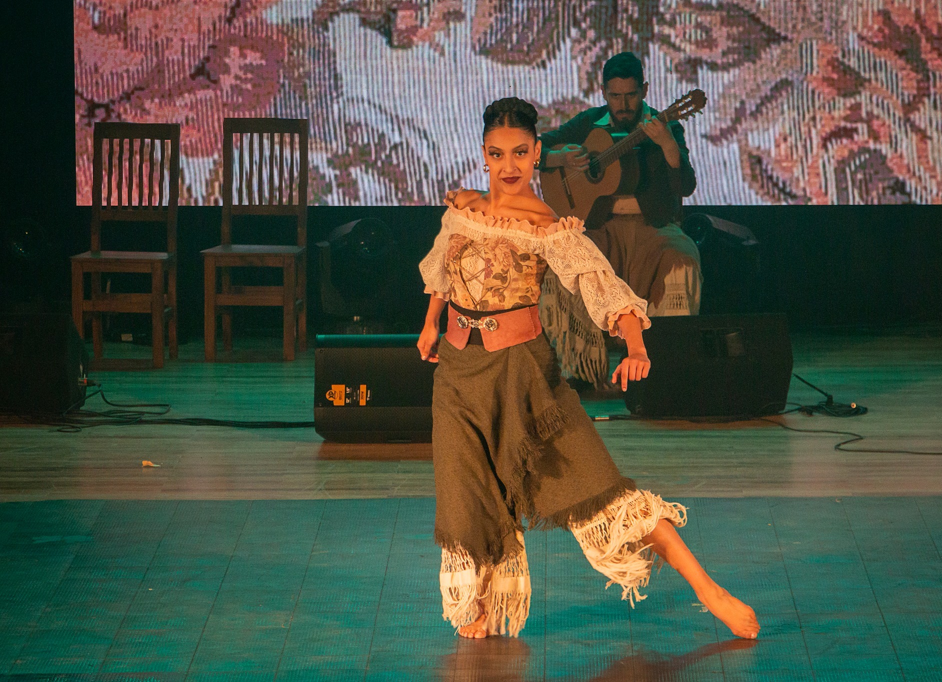  Alina Páez clasificó en Solista de Malambo Femenino.