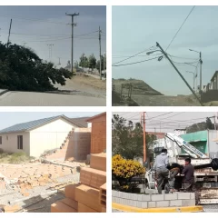 Derrumbes, voladuras de techo y barcos hundidos por el temporal en Santa Cruz