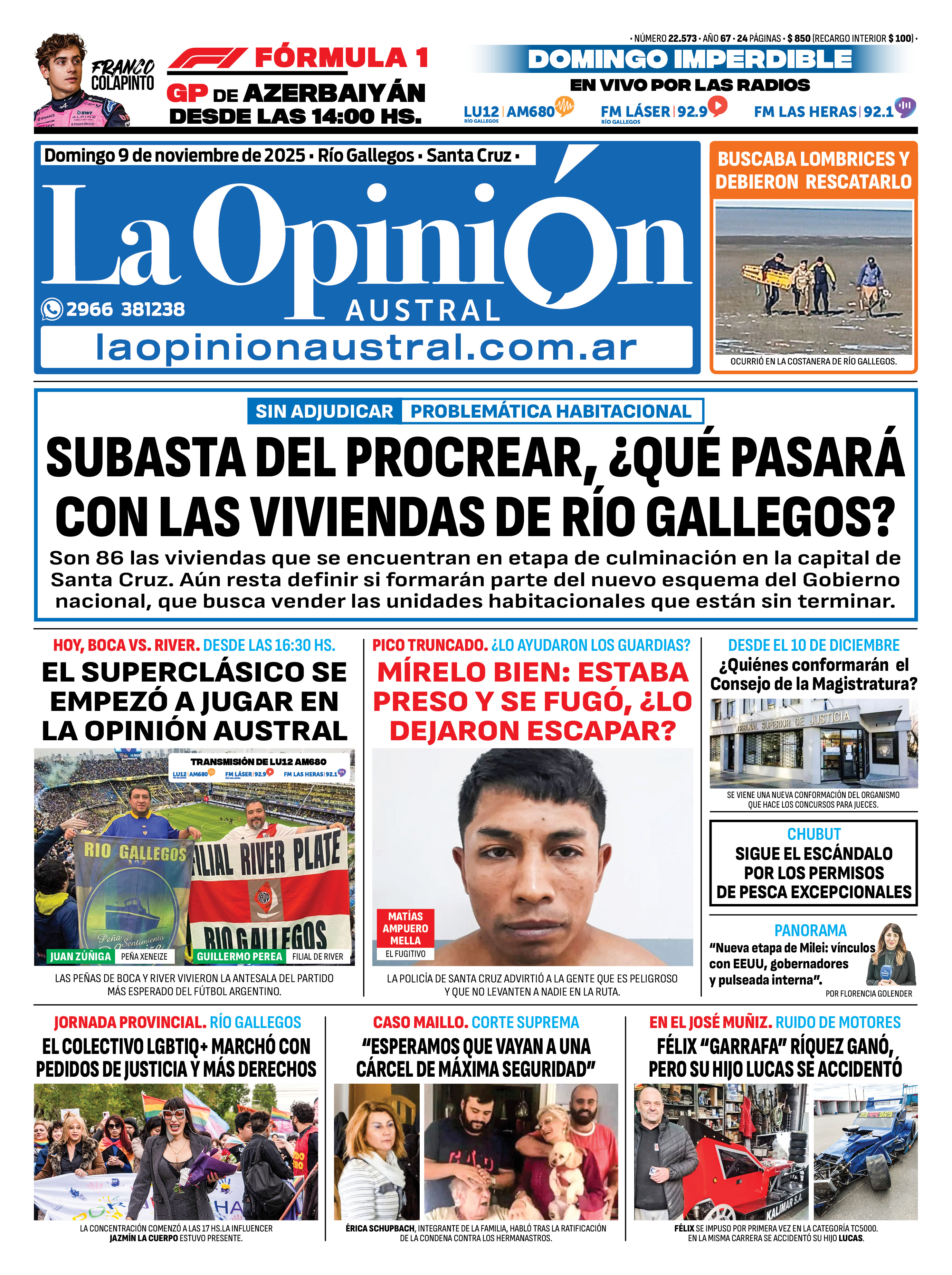 Subasta de viviendas del Procrear: ¿Qué pasará con las casas y departamentos de Río Gallegos?