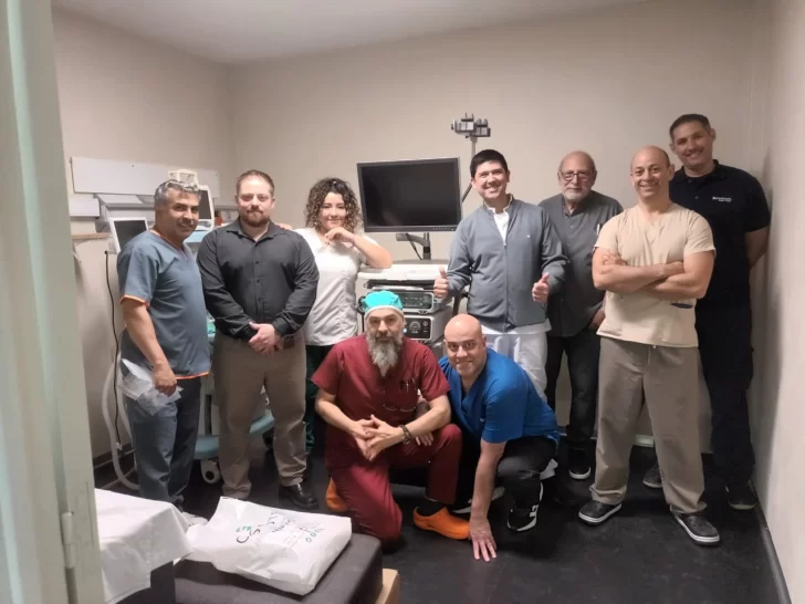 Newmont donó una torre de endoscopía de última generación al Hospital de Perito Moreno 