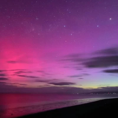 María Fernanda Andrés, guía de astroturismo, explicó por qué se ven más auroras y fenómenos solares, y cómo observarlos
