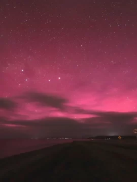 Auroras australes tiñeron el cielo de Tierra del Fuego y Punta Arenas: ¿se verán en Santa Cruz? Auroras australes tiñeron el cielo de Tierra del Fuego y Punta Arenas: ¿se verán en Santa Cruz?