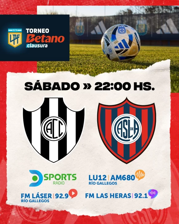 Pelota Libre, Roja Directa o XuperTV: dónde ver Central Córdoba vs. San Lorenzo, por los octavos del Torneo Clausura